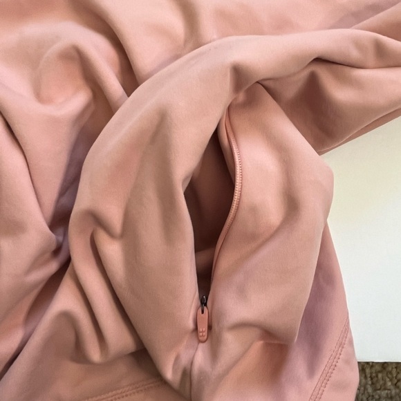 Sweaty Betty Mock Neck Sweatshirt XXL Pink Soft See Description* - Picture 6 of 11